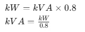Generator Size